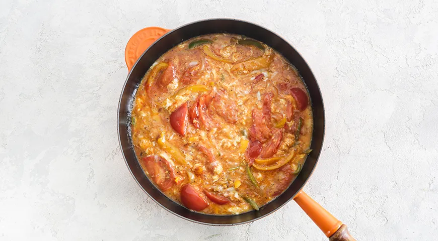 Shakshuka praepannil