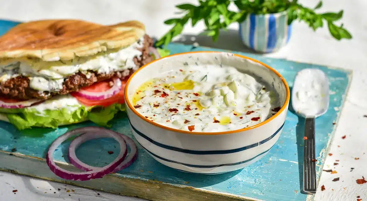 Tzatziki kastme klassikaline Kreeka retsept